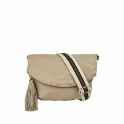 OSPREY LONDON Womens Smooth Calf Leather Milano Cross-Body Bag Pink -Osprey LondonSales unnamed file 416