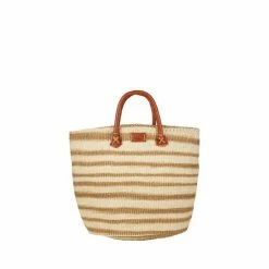 Osprey London 14 Inch The Kusuka Woven Basket Bag Natural/orange -Osprey LondonSales unnamed file 427