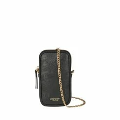 OSPREY LONDON Mini Electra Italian Leather Phone Pouch Bag Burnt Orange -Osprey LondonSales unnamed file 432