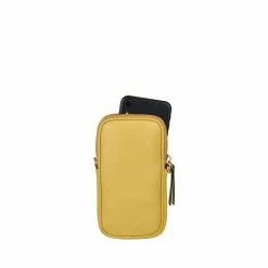 OSPREY LONDON Mini Electra Italian Leather Phone Pouch Bag Burnt Orange -Osprey LondonSales unnamed file 437