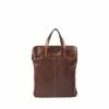 OSPREY LONDON Kennedy Glazed Calf Leather Laptop Bag