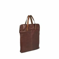 OSPREY LONDON Kennedy Glazed Calf Leather Laptop Bag -Osprey LondonSales unnamed file 467