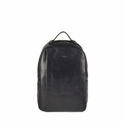 OSPREY LONDON Carter Saddle Leather Black Backpack