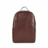 OSPREY LONDON Chestnut Brown Saddle Leather Carter Backpack