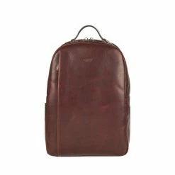 OSPREY LONDON Chestnut Brown Saddle Leather Carter Backpack -Osprey LondonSales unnamed file 515