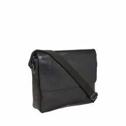 OSPREY LONDON Carter Saddle Leather Large Messenger Bag Chestnut Brown -Osprey LondonSales unnamed file 537