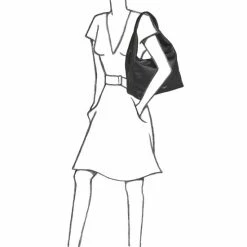 OSPREY LONDON Miller Italian Leather Hobo Bag Brown -Osprey LondonSales unnamed file 552