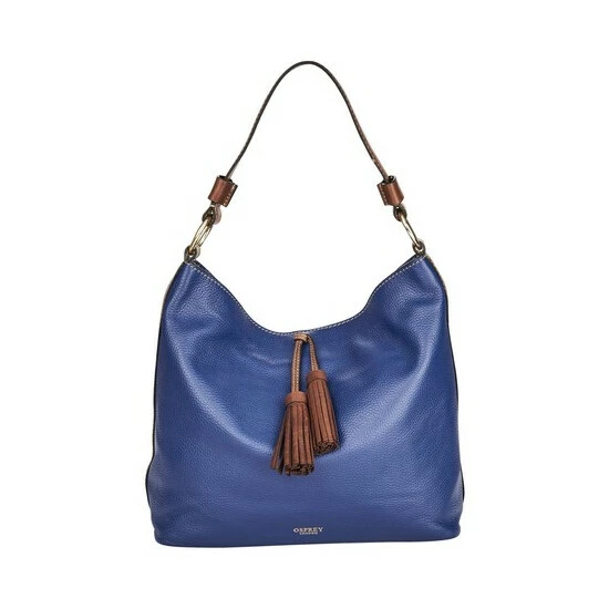 OSPREY LONDON The Savanna Leather Hobo Bag Mauve 6 OSPREY LONDON The Savanna Leather Hobo Bag Mauve - Image 6