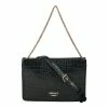 OSPREY LONDON Black The Grosvenor Leather Convertible Cross-Body Bag