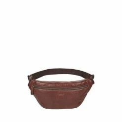 OSPREY LONDON Kennedy Glazed Calf Leather Bumbag