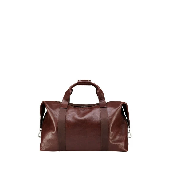 unnamed-file-677.jpg OSPREY LONDON Cognac Brown Toby Vintage Saddle Leather Weekend Bag -Osprey LondonSales unnamed file 677