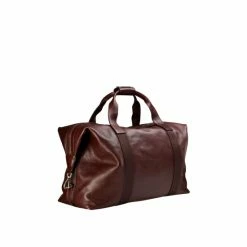 OSPREY LONDON Cognac Brown Toby Vintage Saddle Leather Weekend Bag 3 OSPREY LONDON Cognac Brown Toby Vintage Saddle Leather Weekend Bag -Osprey LondonSales unnamed file 679