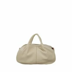 OSPREY LONDON The Squish Italian Leather Grab Bag Stone -Osprey LondonSales unnamed file 687