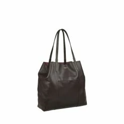 OSPREY LONDON The Primrose Hill Italian Leather Shoulder Tote Bag Chocolate Brown 9 OSPREY LONDON The Primrose Hill Italian Leather Shoulder Tote Bag Chocolate Brown -Osprey LondonSales unnamed file 704
