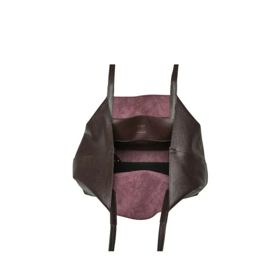 OSPREY LONDON The Primrose Hill Italian Leather Shoulder Tote Bag Chocolate Brown 5 OSPREY LONDON The Primrose Hill Italian Leather Shoulder Tote Bag Chocolate Brown - Image 5