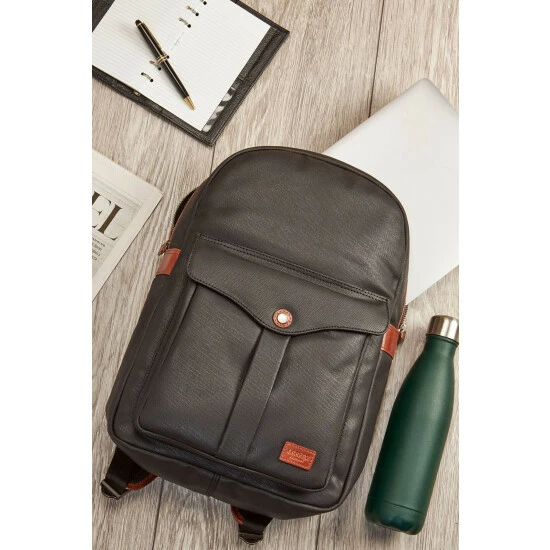 unnamed-file-762.jpg OSPREY LONDON Grey Tan Waxed Canvas & Glazed Calf Leather Grantham Backpack -Osprey LondonSales unnamed file 762