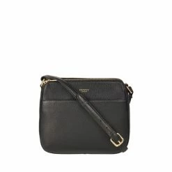 OSPREY LONDON Nappa Leather Buckley Cross-Body Bag Taupe Brown -Osprey LondonSales unnamed file 801