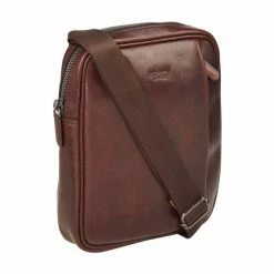 OSPREY LONDON Chestnut Brown Saddle Leather Carter Small Messenger Bag 2 OSPREY LONDON Chestnut Brown Saddle Leather Carter Small Messenger Bag -Osprey LondonSales unnamed file 805