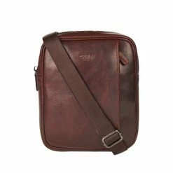 OSPREY LONDON Chestnut Brown Saddle Leather Carter Small Messenger Bag 5 OSPREY LONDON Chestnut Brown Saddle Leather Carter Small Messenger Bag -Osprey LondonSales unnamed file 808