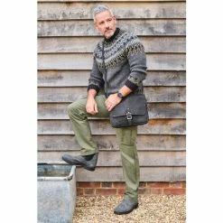 OSPREY LONDON Clayton Leather Satchel Black -Osprey LondonSales unnamed file 812