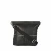OSPREY LONDON Grainy Hide Leather Levisham Cross-Body Bag Navy