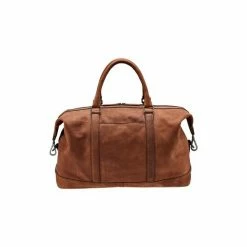 OSPREY LONDON Brown Clayton Leather Weekend Holdall Bag 9 OSPREY LONDON Brown Clayton Leather Weekend Holdall Bag -Osprey LondonSales unnamed file 872