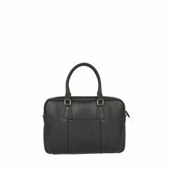 OSPREY LONDON The Adaline Leather Laptop Bag Black -Osprey LondonSales unnamed file 883