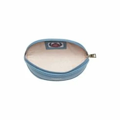 OSPREY LONDON Holly Leather Glasses Case Blue -Osprey LondonSales unnamed file 891