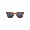 OSPREY LONDON Mens Orange Hanoi Sunglasses