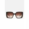 OSPREY LONDON Honolulu Sunglasses Brown