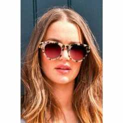 Osprey London Natural Hacienda Sunglasses -Osprey LondonSales unnamed file 946