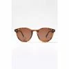 OSPREY LONDON Santiago Sunglasses Brown