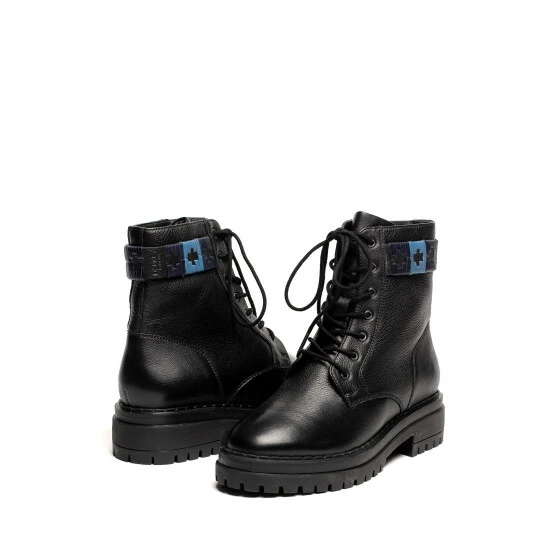 unnamed-file-999.jpg OSPREY LONDON Women's The Honeydew Black Leather Belted Ankle Boots -Osprey LondonSales unnamed file 999